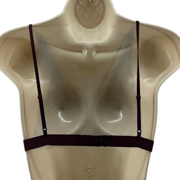 Forever 21 Deep Chocolate Lace Bralette Strappy Small - Picture 6 of 6